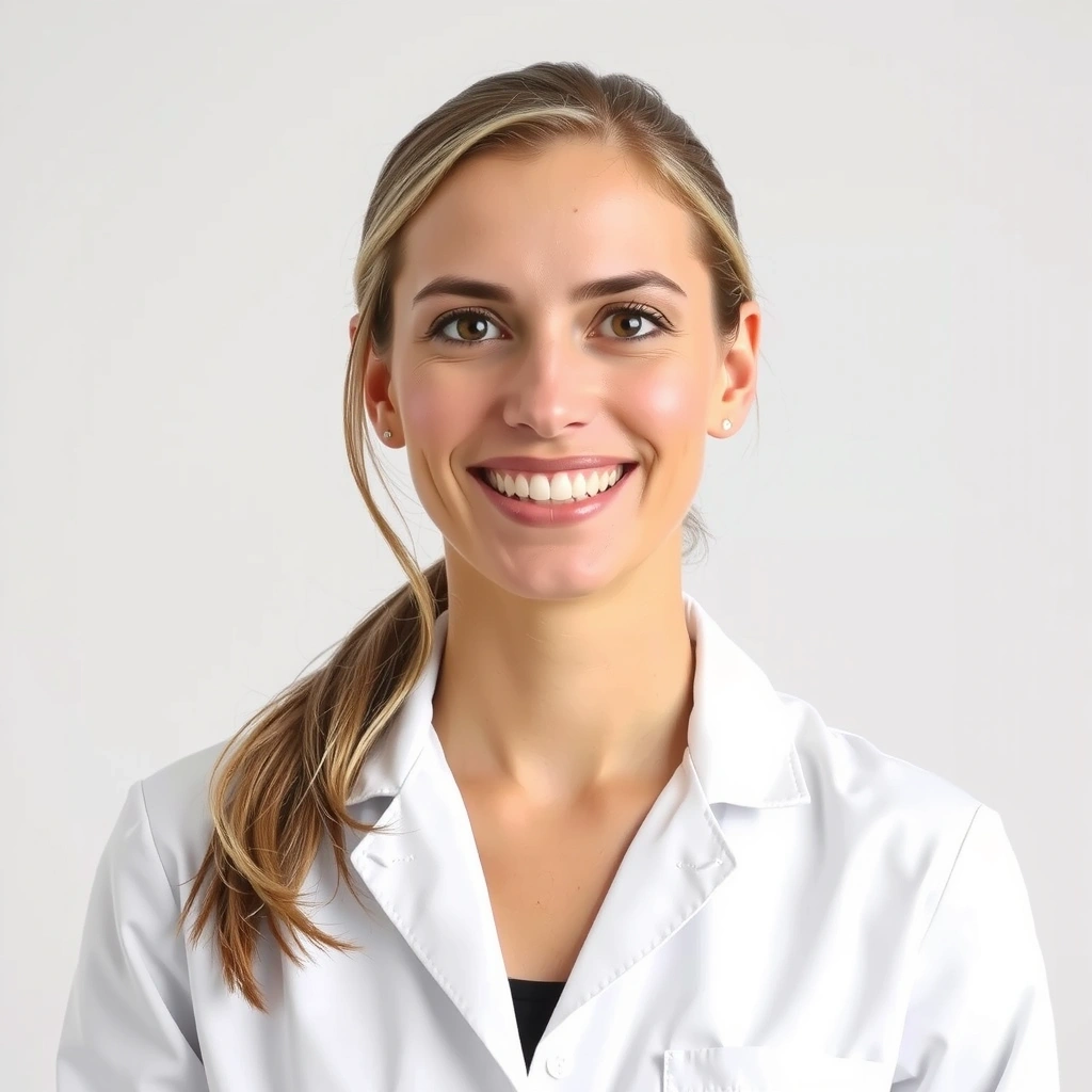 Retrato profesional de la nutricionista